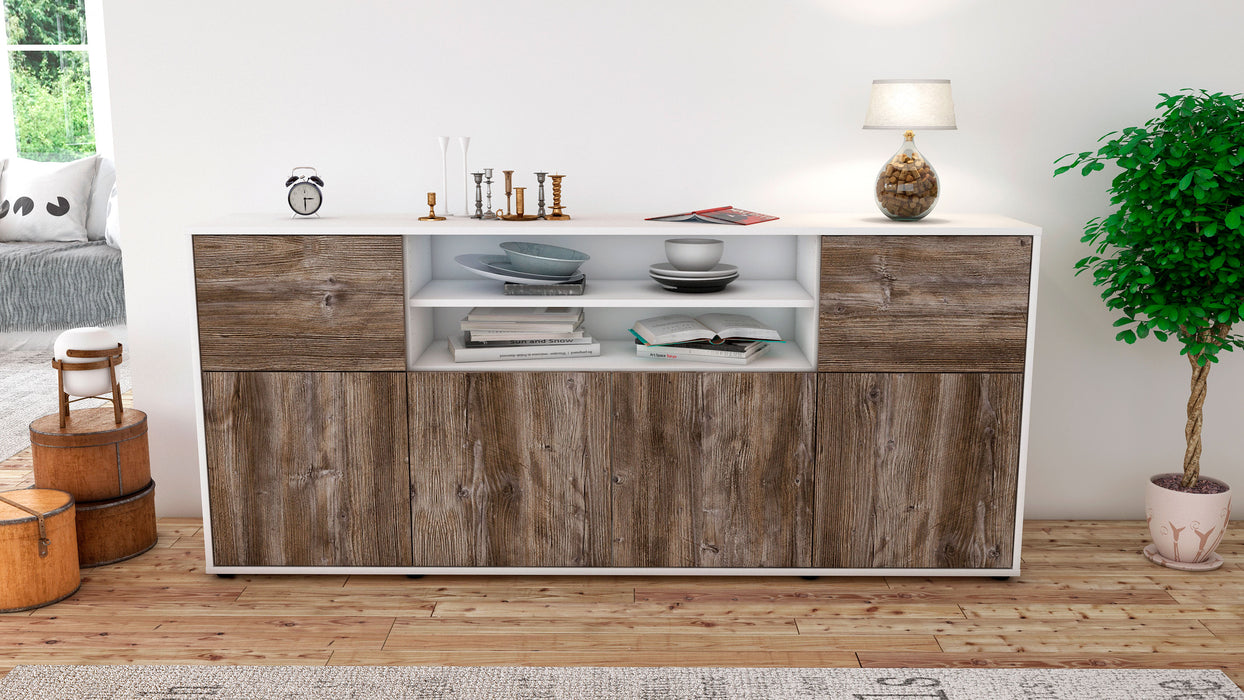 Sideboard Emilia, Treibholz (180x79x35cm)