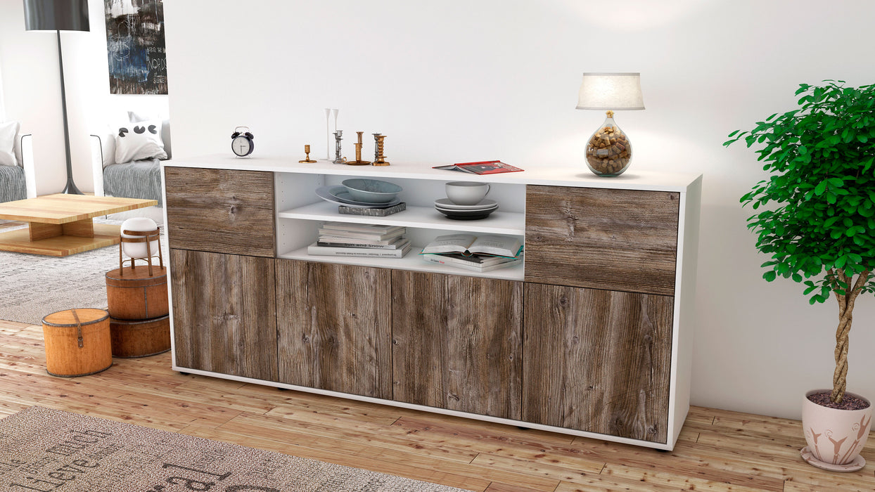 Sideboard Emilia, Treibholz (180x79x35cm)