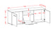 Lowboard Andreana, Beton Maß (136x49x35cm) - Stil.Zeit Möbel GmbH