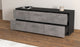 Lowboard Alva, Beton Offen (136x49x35cm) - Stil.Zeit Möbel GmbH