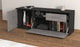 Lowboard Amila, Beton Offen (136x49x35cm) - Stil.Zeit Möbel GmbH