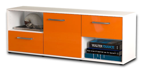 Lowboard Ambra, Orange Studio ( 136x49x35cm) - Stil.Zeit Möbel GmbH
