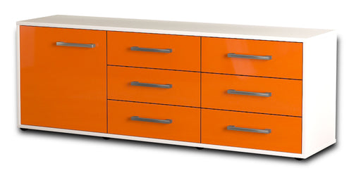Lowboard Amedea, Orange Studio ( 136x49x35cm) - Stil.Zeit Möbel GmbH