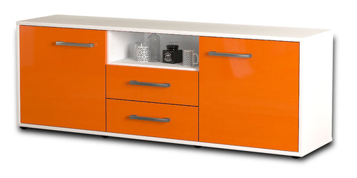 Lowboard Ameriga, Orange Studio ( 136x49x35cm) - Stil.Zeit Möbel GmbH