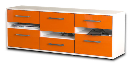 Lowboard Annalisa, Orange Studio ( 136x49x35cm) - Stil.Zeit Möbel GmbH