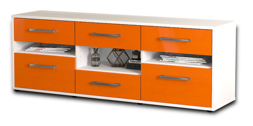 Lowboard Annamaria, Orange Studio ( 136x49x35cm) - Stil.Zeit Möbel GmbH