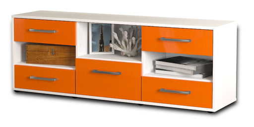 Lowboard Annunziata, Orange Studio ( 136x49x35cm) - Stil.Zeit Möbel GmbH