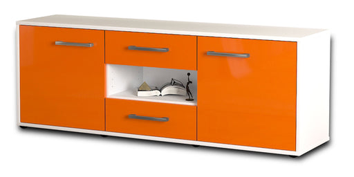 Lowboard Antonella, Orange Studio ( 136x49x35cm) - Stil.Zeit Möbel GmbH