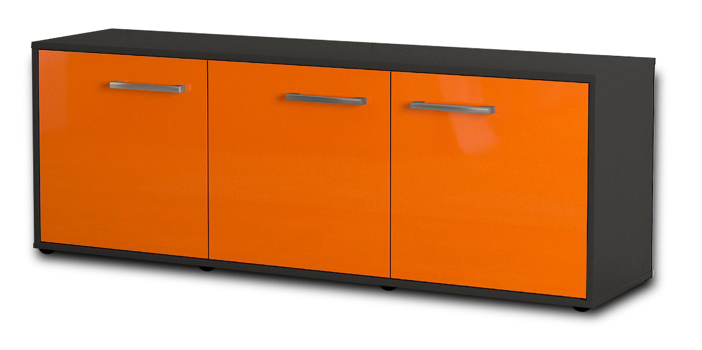 Lowboard Allegra, Orange Studio (136x49x35cm) - Stil.Zeit Möbel GmbH