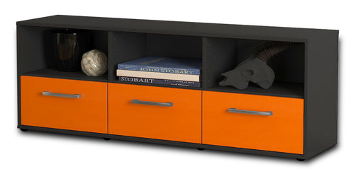 Lowboard Amalia, Orange Studio (136x49x35cm) - Stil.Zeit Möbel GmbH