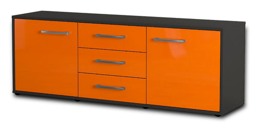 Lowboard Ameline, Orange Studio (136x49x35cm) - Stil.Zeit Möbel GmbH