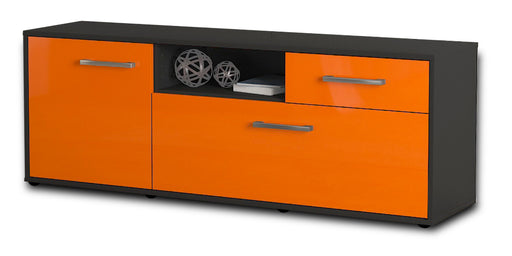 Lowboard Amila, Orange Studio (136x49x35cm) - Stil.Zeit Möbel GmbH