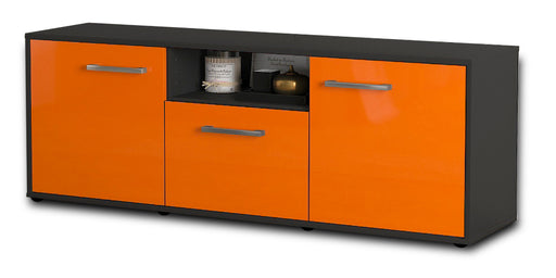 Lowboard Andreana, Orange Studio (136x49x35cm) - Stil.Zeit Möbel GmbH