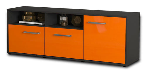 Lowboard Anina, Orange Studio (136x49x35cm) - Stil.Zeit Möbel GmbH