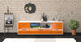 Lowboard Atlanta, Orange Front (180x49x35cm) - Stil.Zeit Möbel GmbH