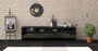 Lowboard BIANCA, Schwarz Front (180x49x35cm) - Stil.Zeit Möbel GmbH
