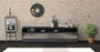 Lowboard BIANCA, Grau Front (180x49x35cm) - Stil.Zeit Möbel GmbH