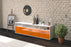 Lowboard Biancaneve, Orange Seite (180x49x35cm) - Stil.Zeit Möbel GmbH