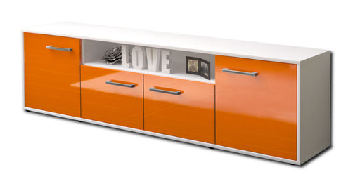 Lowboard Arianna, Orange Studio (180x49x35cm) - Stil.Zeit Möbel GmbH
