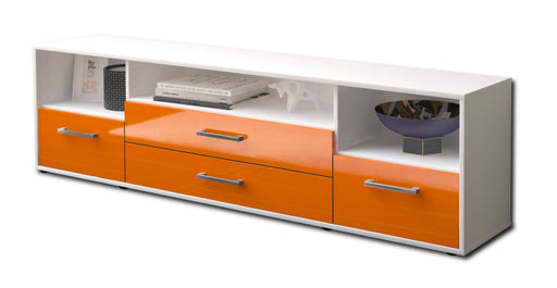 Lowboard Azula, Orange Studio (180x49x35cm) - Stil.Zeit Möbel GmbH