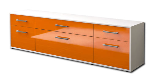 Lowboard Beppa, Orange Studio (180x49x35cm) - Stil.Zeit Möbel GmbH