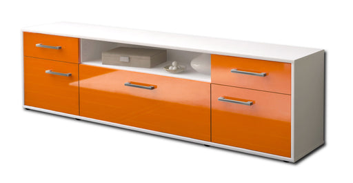 Lowboard Bernadetta, Orange Studio (180x49x35cm) - Stil.Zeit Möbel GmbH