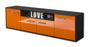 Lowboard Arianna, Orange Studio (180x49x35cm) - Stil.Zeit Möbel GmbH