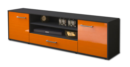Lowboard Armida, Orange Studio (180x49x35cm) - Stil.Zeit Möbel GmbH