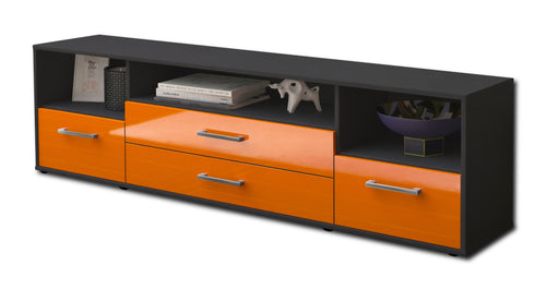 Lowboard Azula, Orange Studio (180x49x35cm) - Stil.Zeit Möbel GmbH