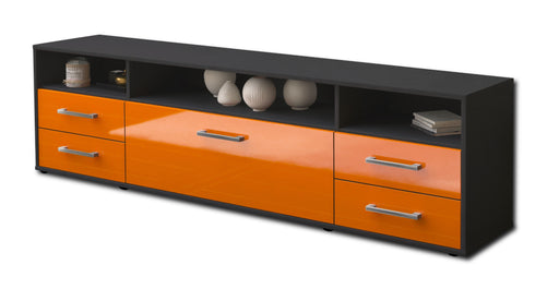 Lowboard Bella, Orange Studio (180x49x35cm) - Stil.Zeit Möbel GmbH