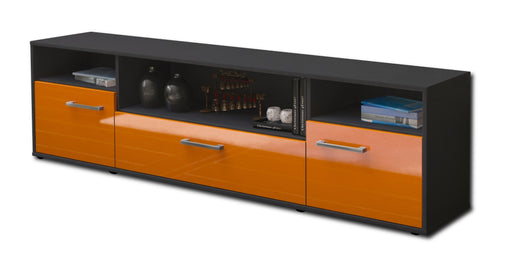 Lowboard Bionda, Orange Studio (180x49x35cm) - Stil.Zeit Möbel GmbH