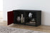 Lowboard stehend mit Griffen Adelia, Bordeaux Offen ( 92x49x35cm) - Stil.Zeit Möbel GmbH