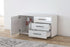 Lowboard stehend mit Griffen Alessandra, Weiß Offen ( 92x49x35cm) - Stil.Zeit Möbel GmbH