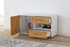 Lowboard stehend mit Griffen Aleyna, Walnuss Offen ( 92x49x35cm) - Stil.Zeit Möbel GmbH