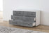 Lowboard stehend mit Griffen Alfonsa, Beton Offen ( 92x49x35cm) - Stil.Zeit Möbel GmbH