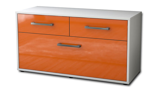 Lowboard stehend mit Griffen Agnese, Orange Studio ( 92x49x35cm) - Stil.Zeit Möbel GmbH
