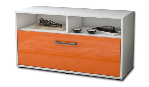 Lowboard stehend mit Griffen Agostina, Orange Studio ( 92x49x35cm) - Stil.Zeit Möbel GmbH
