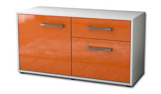 Lowboard stehend mit Griffen Aja, Orange Studio ( 92x49x35cm) - Stil.Zeit Möbel GmbH