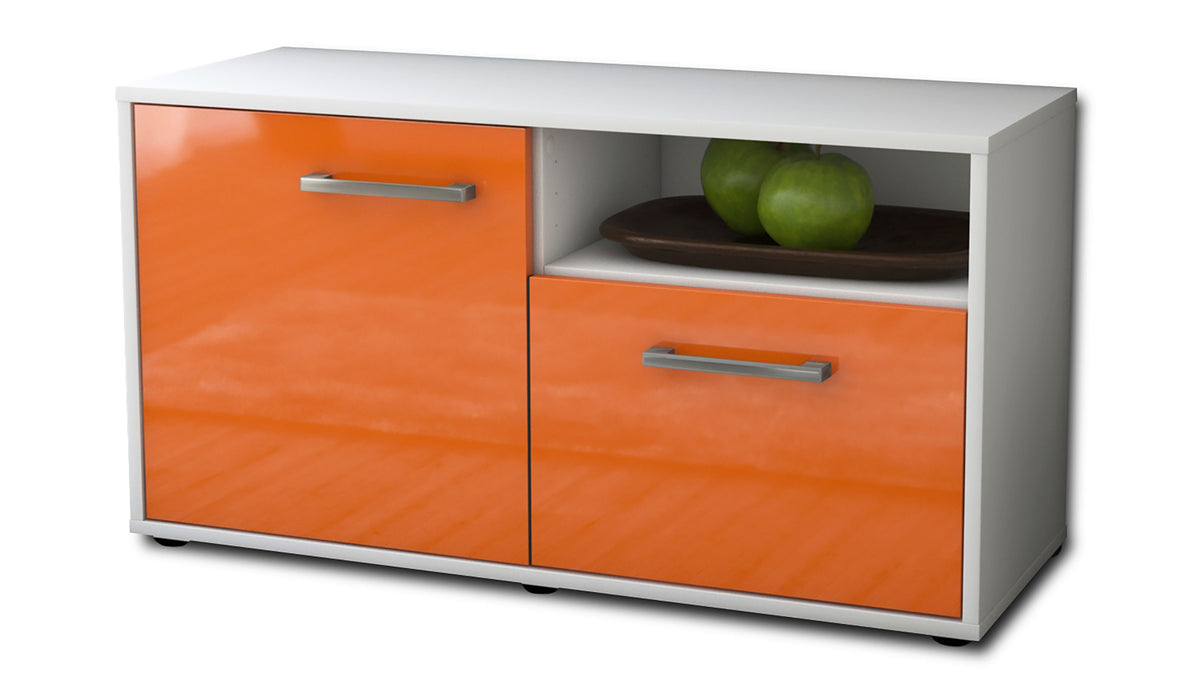 Lowboard stehend mit Griffen Ajda, Orange Studio ( 92x49x35cm) - Stil.Zeit Möbel GmbH