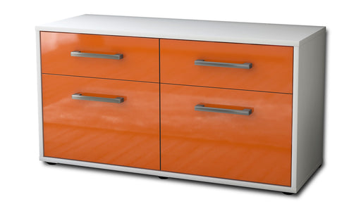 Lowboard stehend mit Griffen Alena, Orange Studio ( 92x49x35cm) - Stil.Zeit Möbel GmbH
