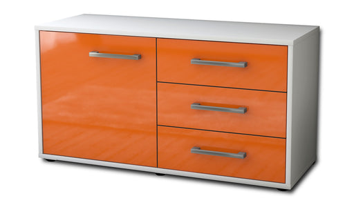 Lowboard stehend mit Griffen Alessandra, Orange Studio ( 92x49x35cm) - Stil.Zeit Möbel GmbH