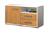 Lowboard stehend mit Griffen Alessia, Eiche Studio ( 92x49x35cm) - Stil.Zeit Möbel GmbH