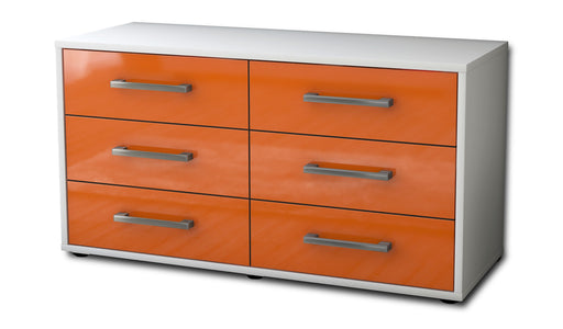Lowboard stehend mit Griffen Alfonsa, Orange Studio ( 92x49x35cm) - Stil.Zeit Möbel GmbH