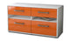 Lowboard stehend mit Griffen Alice, Orange Studio ( 92x49x35cm) - Stil.Zeit Möbel GmbH