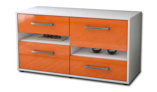 Lowboard stehend mit Griffen Alina, Orange Studio ( 92x49x35cm) - Stil.Zeit Möbel GmbH