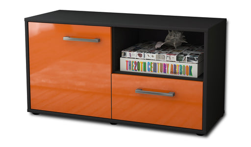 Lowboard stehend mit Griffen Adriana, Orange Studio ( 92x49x35cm) - Stil.Zeit Möbel GmbH