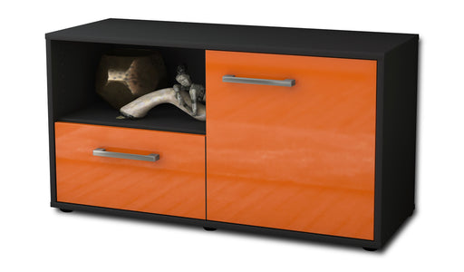 Lowboard stehend mit Griffen Adrina, Orange Studio ( 92x49x35cm) - Stil.Zeit Möbel GmbH
