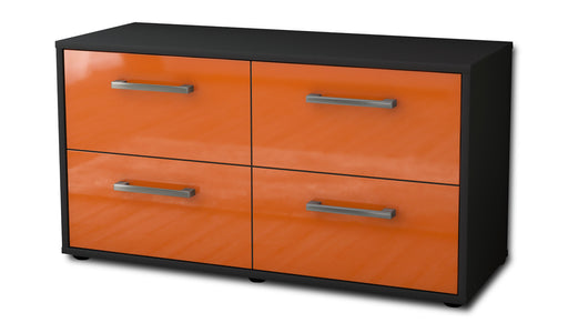 Lowboard stehend mit Griffen Aella, Orange Studio ( 92x49x35cm) - Stil.Zeit Möbel GmbH