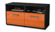 Lowboard stehend mit Griffen Alegra, Orange Studio ( 92x49x35cm) - Stil.Zeit Möbel GmbH