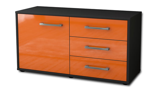 Lowboard stehend mit Griffen Alessandra, Orange Studio ( 92x49x35cm) - Stil.Zeit Möbel GmbH